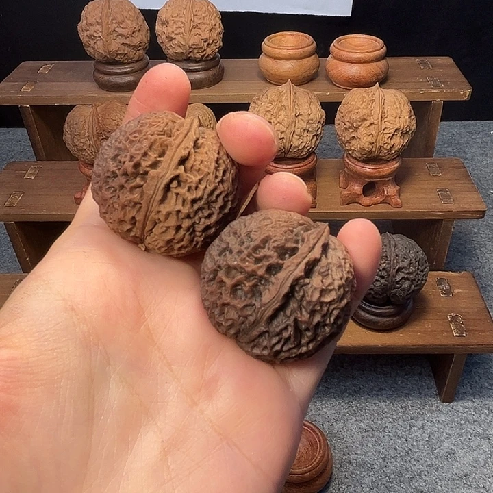 文玩核桃吊坠z小绣球37mm