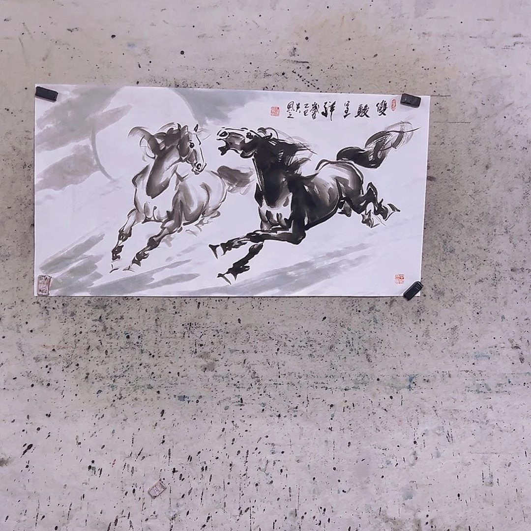 T***e国画三尺100x50cmcm