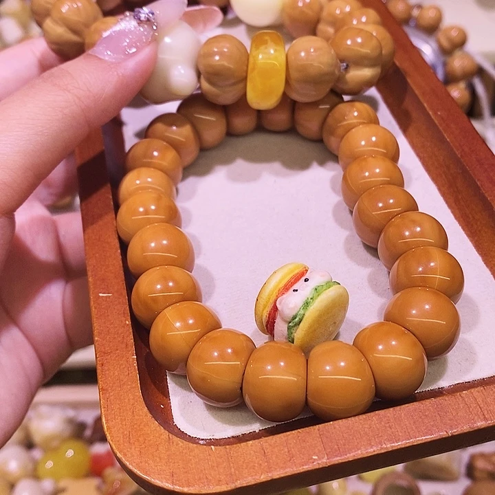 抓****手串猴头核桃 不串 直发 ➕针线包