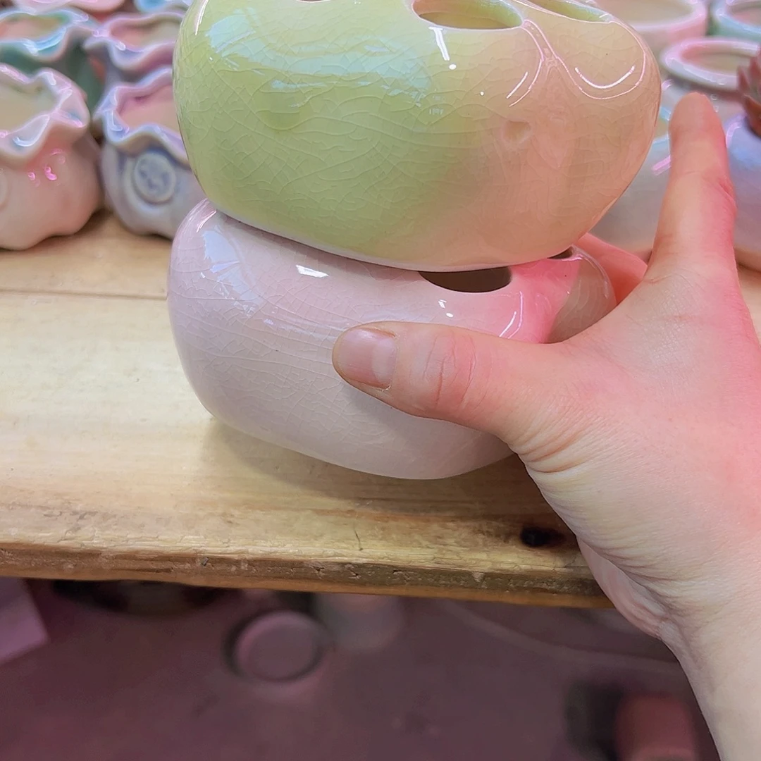 陶瓷花盆当场凑满12包邮