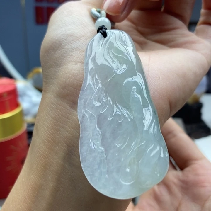 翡翠未镶嵌颈饰吊坠80