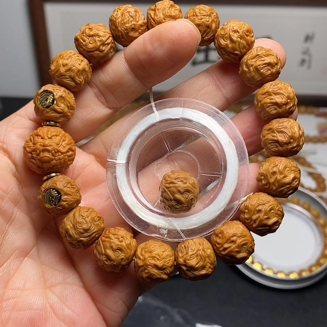 猴头核桃吊坠全品13左右高配版龙珠24号
