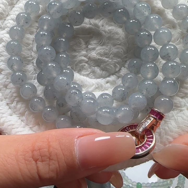 翡翠未镶嵌颈饰卡7