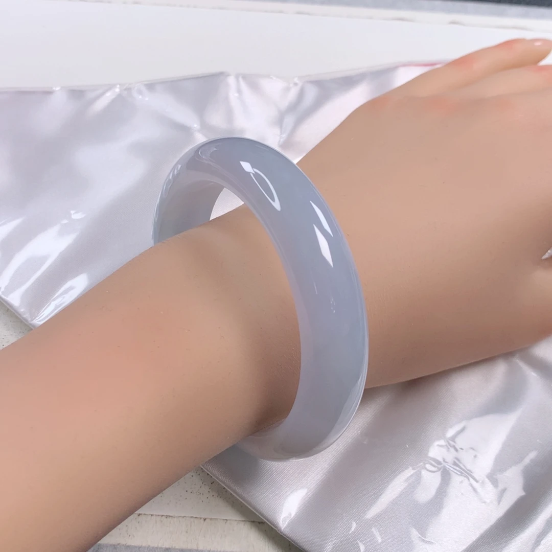 未镶嵌手镯翡翠冰蓝紫246清仓