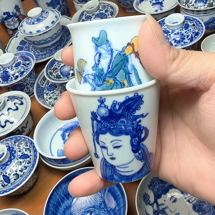 手绘微瑕福利款一对100米