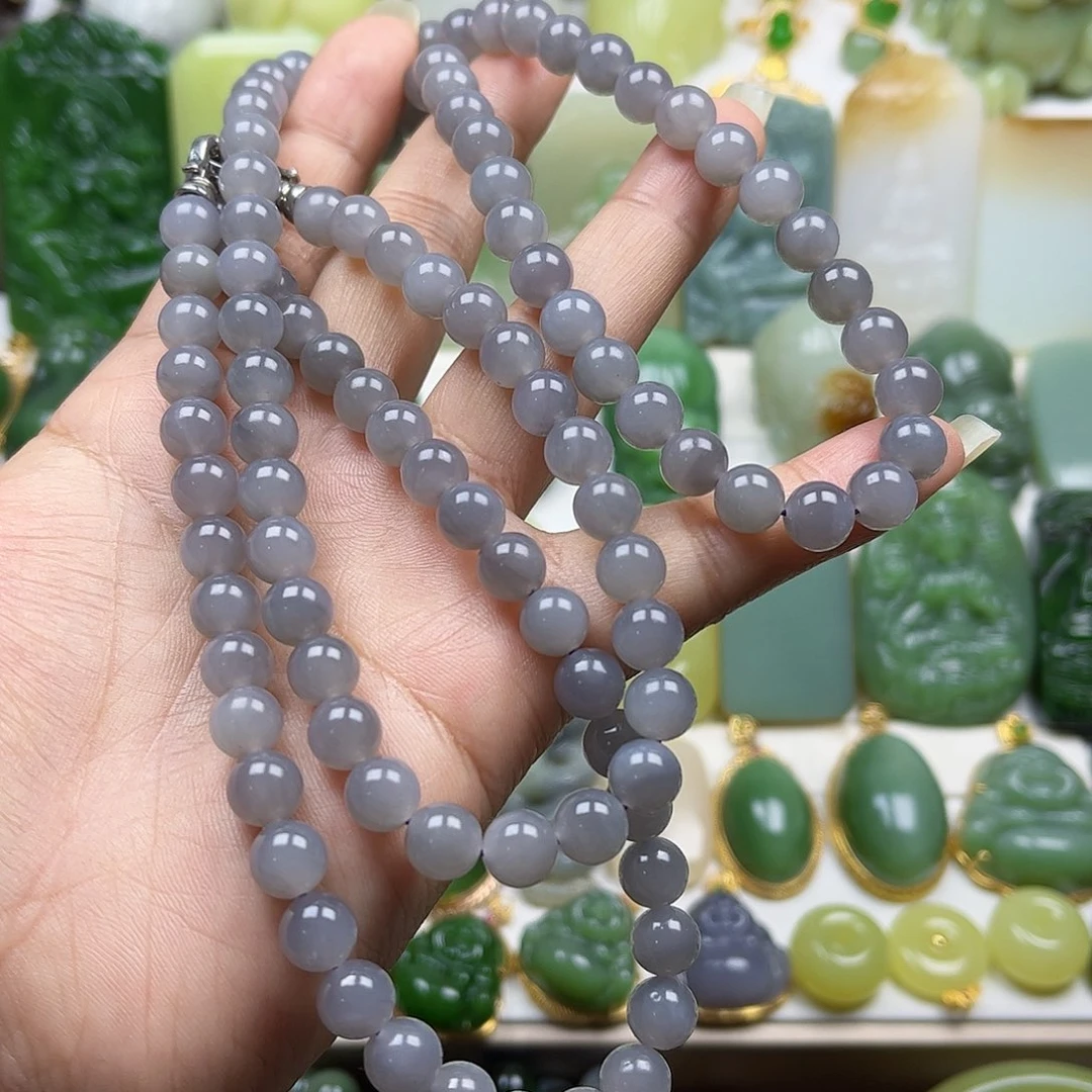 和田玉吊坠项链未镶嵌