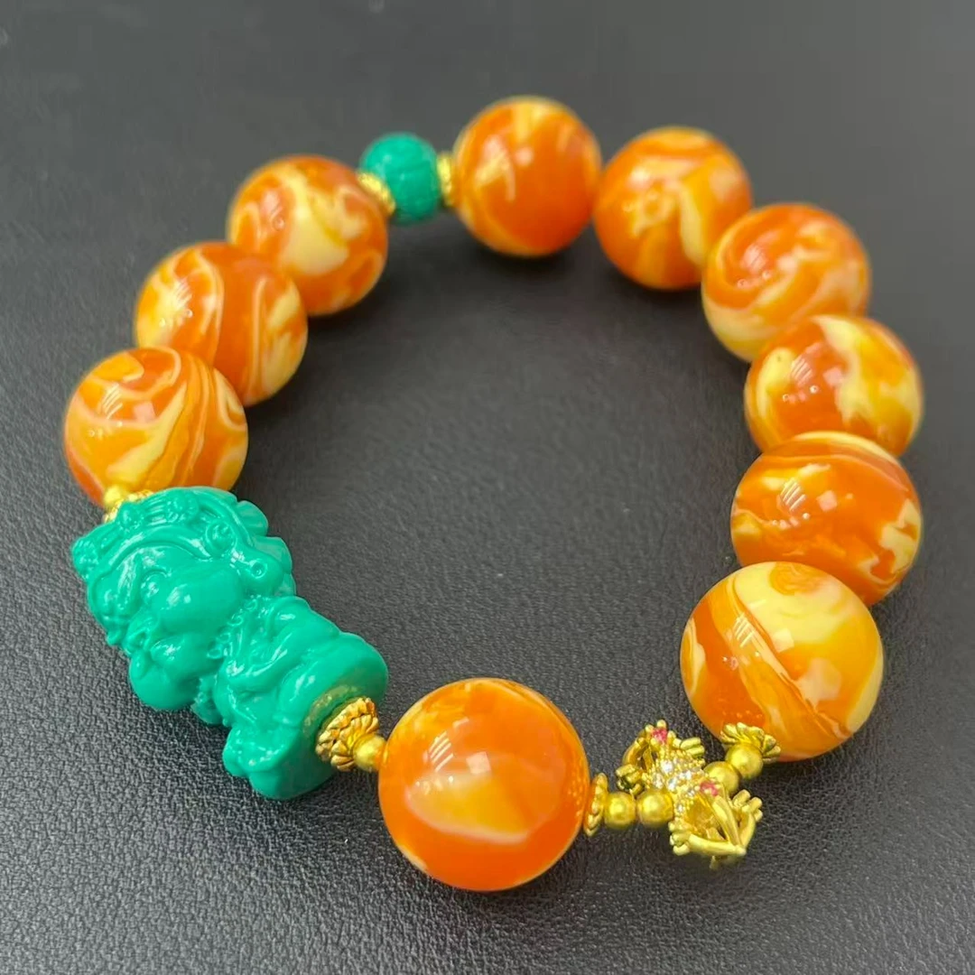 【仟囍珠宝专属】H024-天 域 玄 黄 手串-多样性发其一