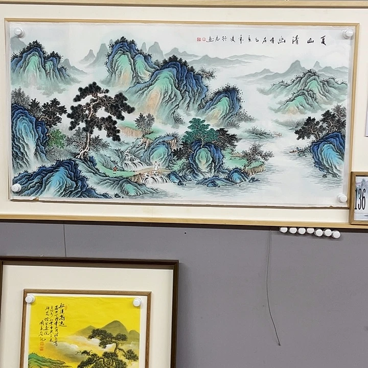 国画纯手绘国画山水画闪购链接