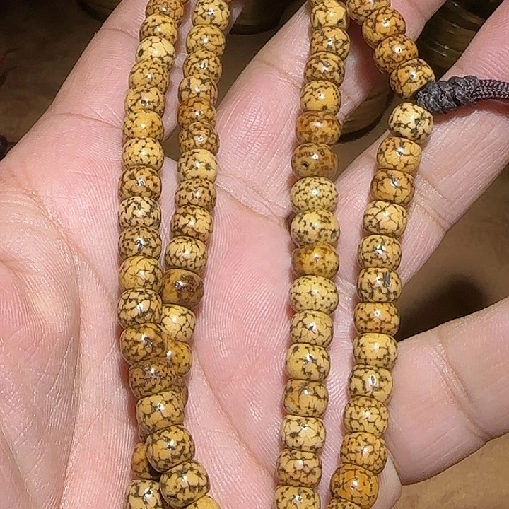 藏区老星月念珠保老漂亮