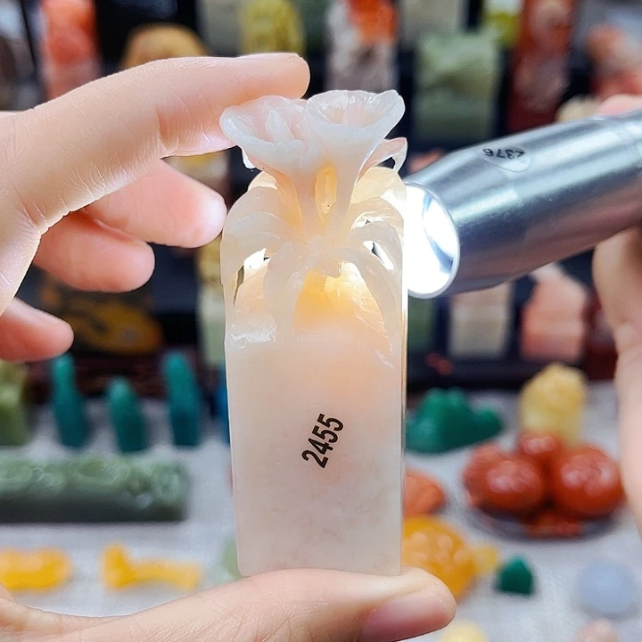 寿山石印石2455包邮包刻