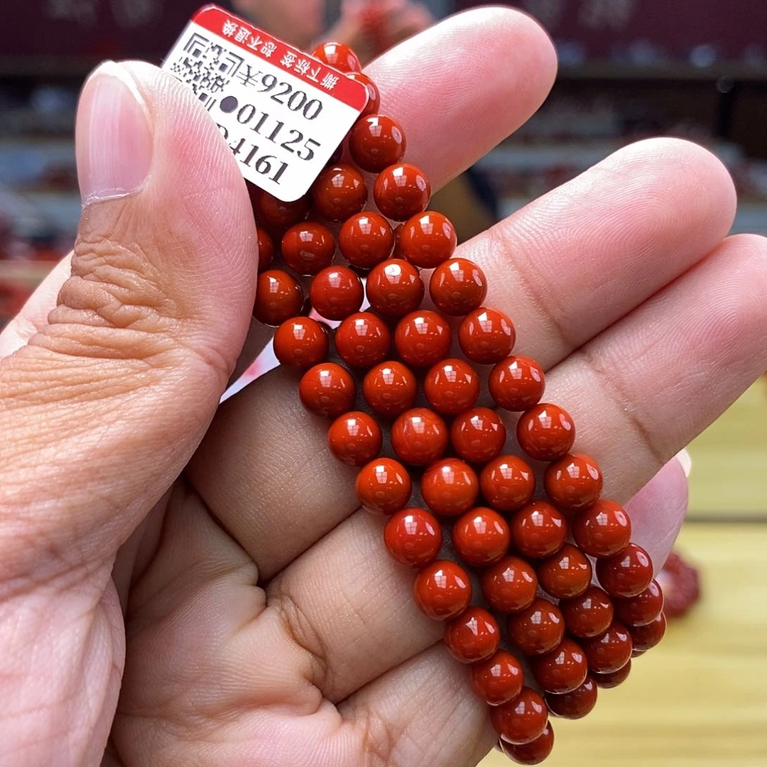 南红玛瑙南红手串6mm多样性发一未镶嵌