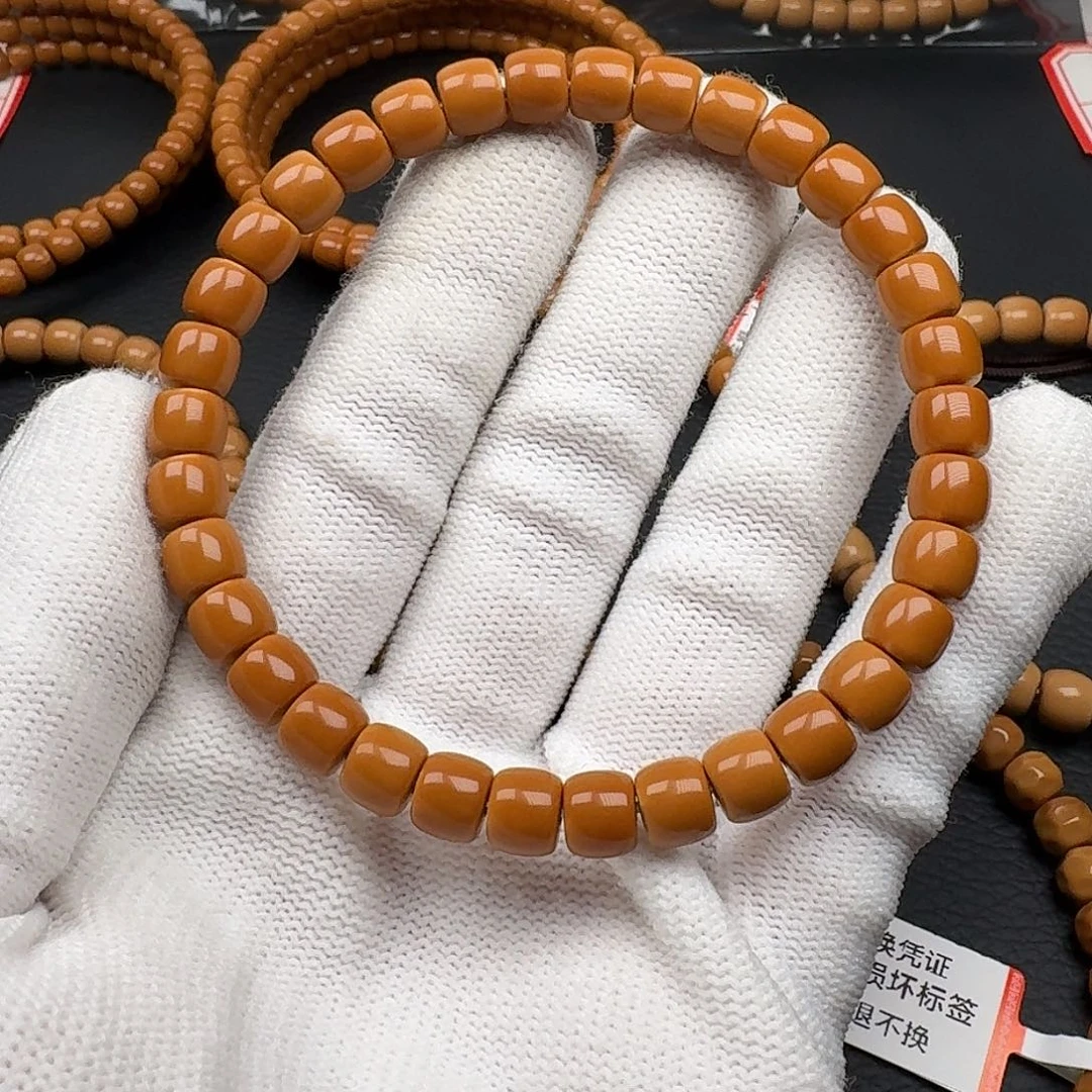 吊坠橄榄核老挝核尖直切单圈6.9mm