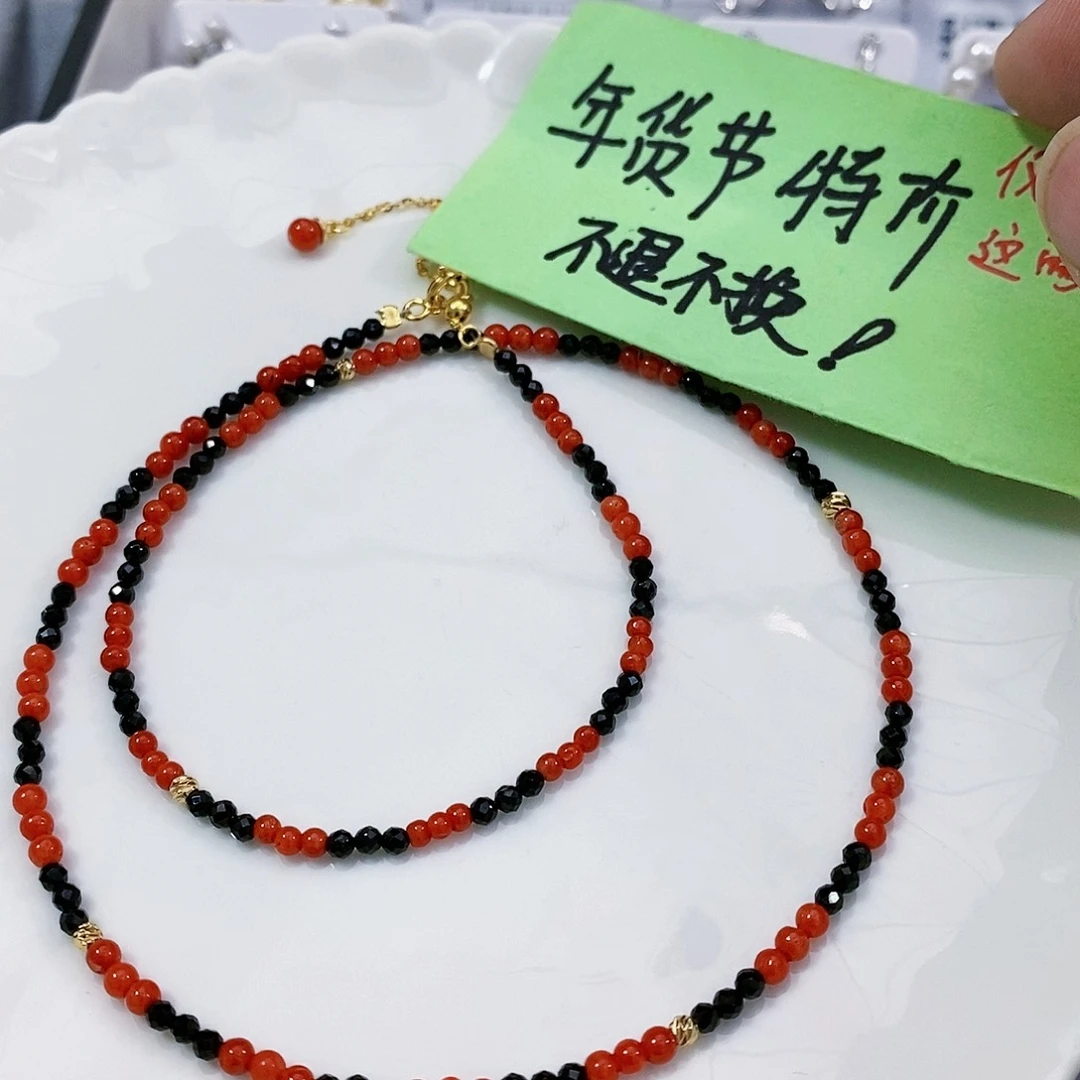 淡水珍珠特价不退换项链银S925镶嵌我***点