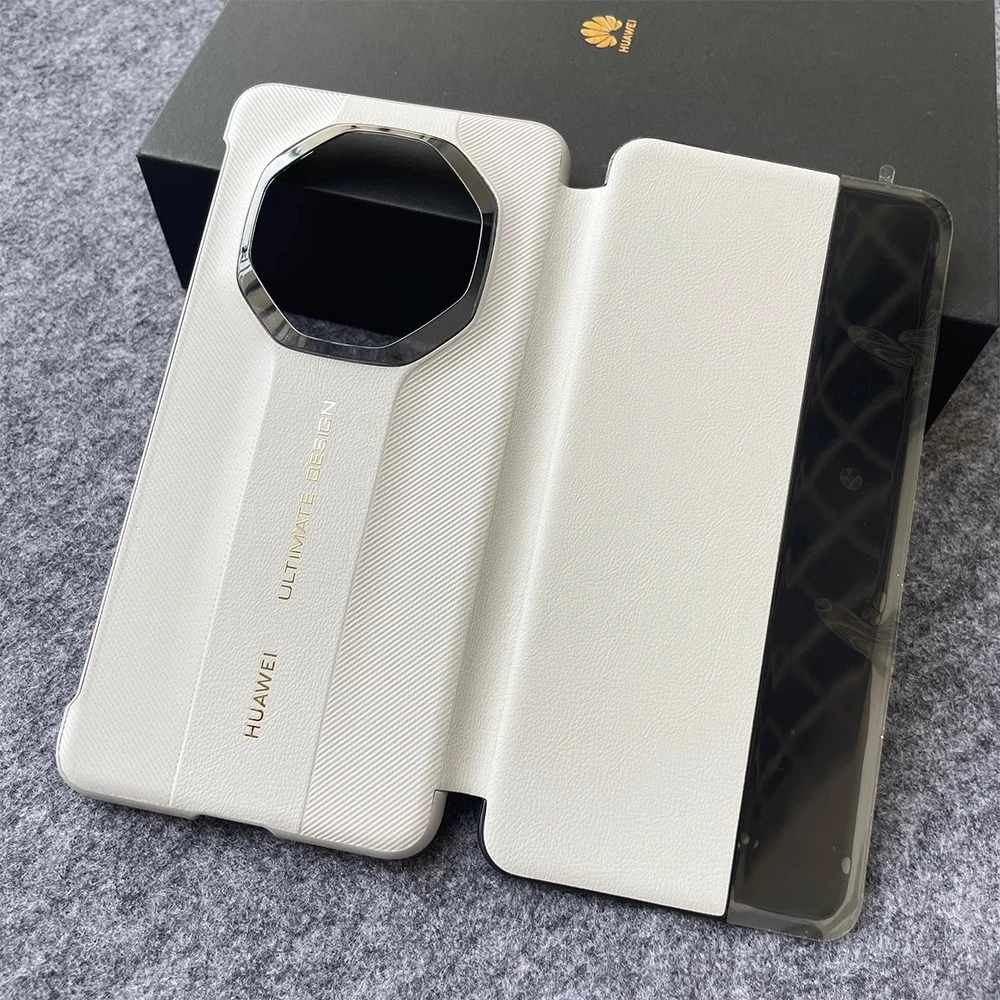 适用华为mate70RS非凡大师手机壳新款智能视窗翻盖皮套高档商务