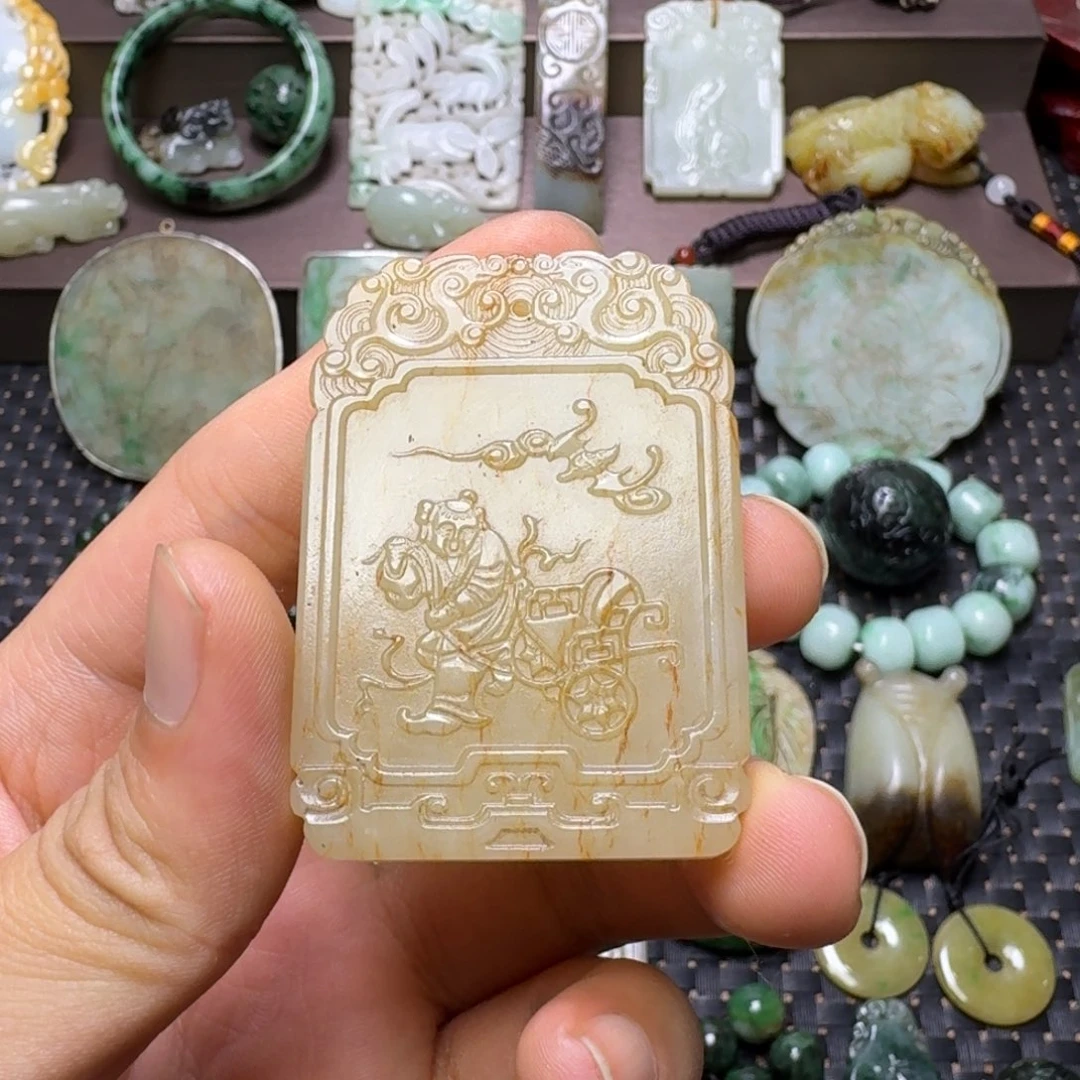 飞***天和田玉未镶嵌颈饰和田玉颈饰未镶嵌