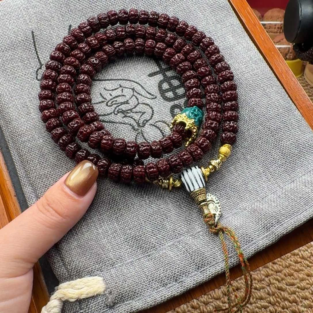 金刚菩提吊坠黑金