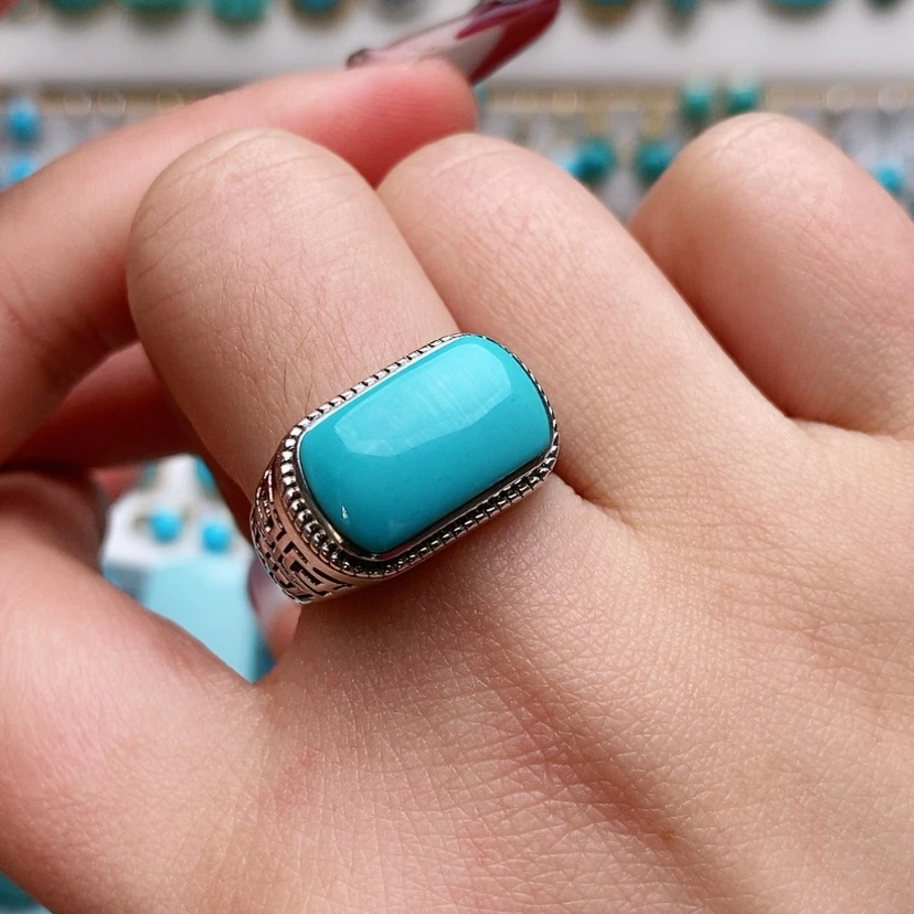 【闪购商品】绿松石珠宝奇石银S925镶嵌