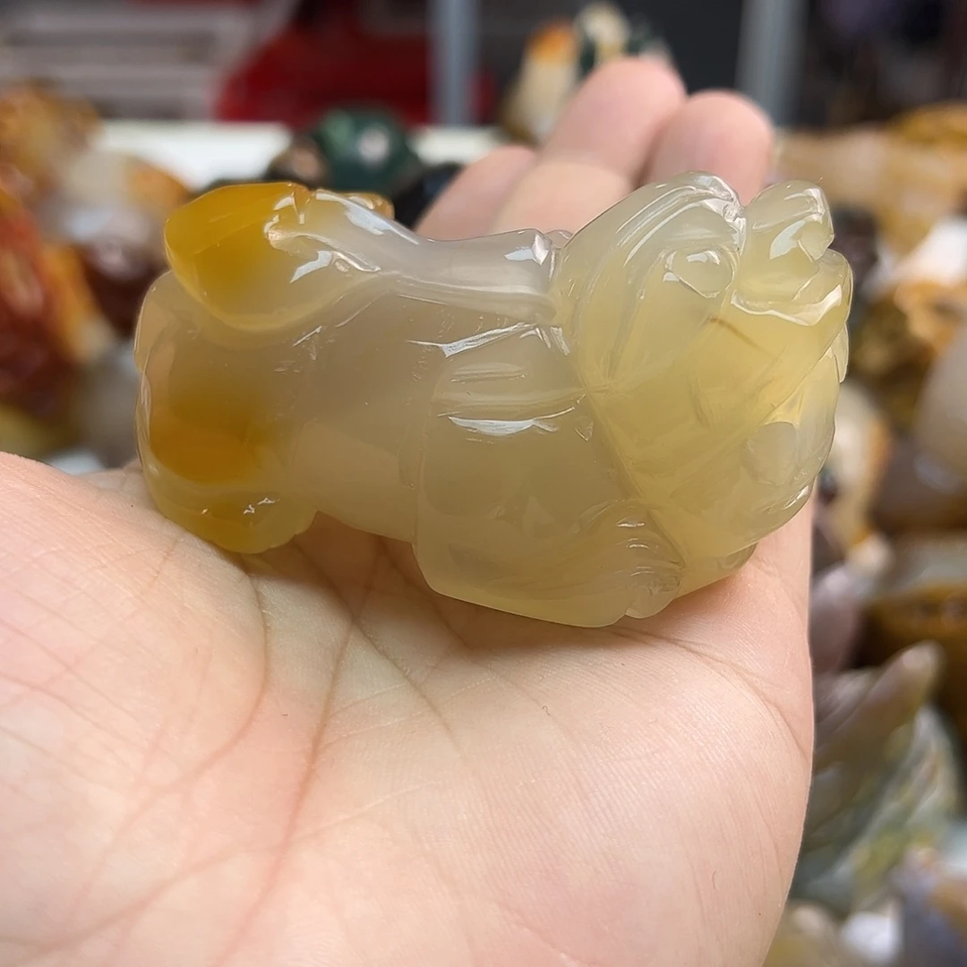 玛瑙/玉髓未镶嵌吊坠(不含链)