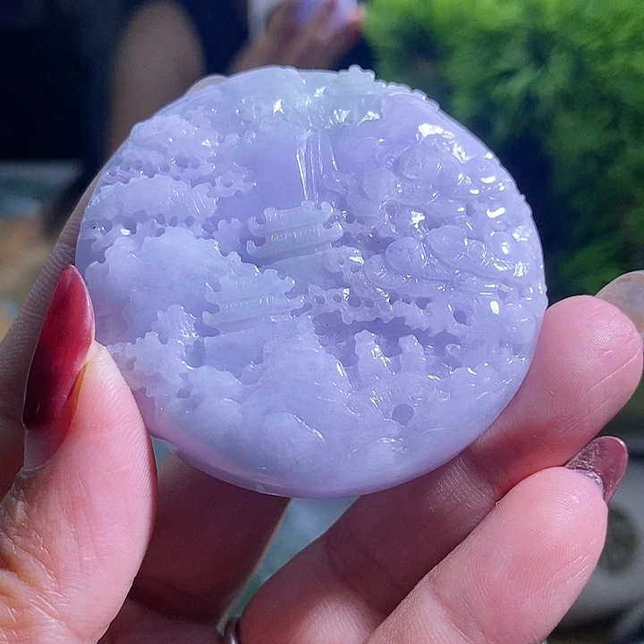 【闪购商品】翡翠挂件未镶嵌山水