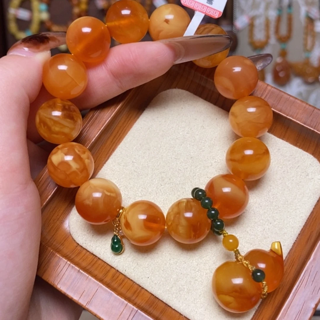 【闪购商品】手链蜜蜡未镶嵌手串