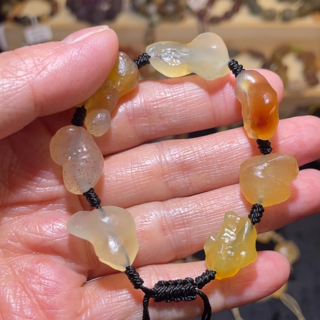 玛瑙/玉髓未镶嵌手链