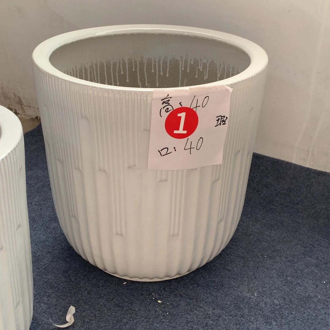 高温陶瓷花盆微瑕