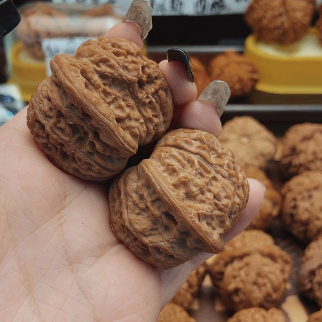 吊坠文玩核桃夜**昼38全品血麒麟