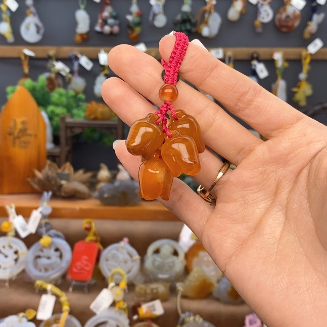 玛瑙/玉髓车挂未镶嵌6666666