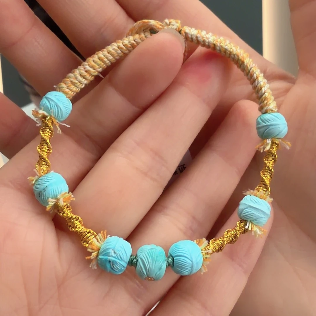 绿松石未镶嵌颈饰