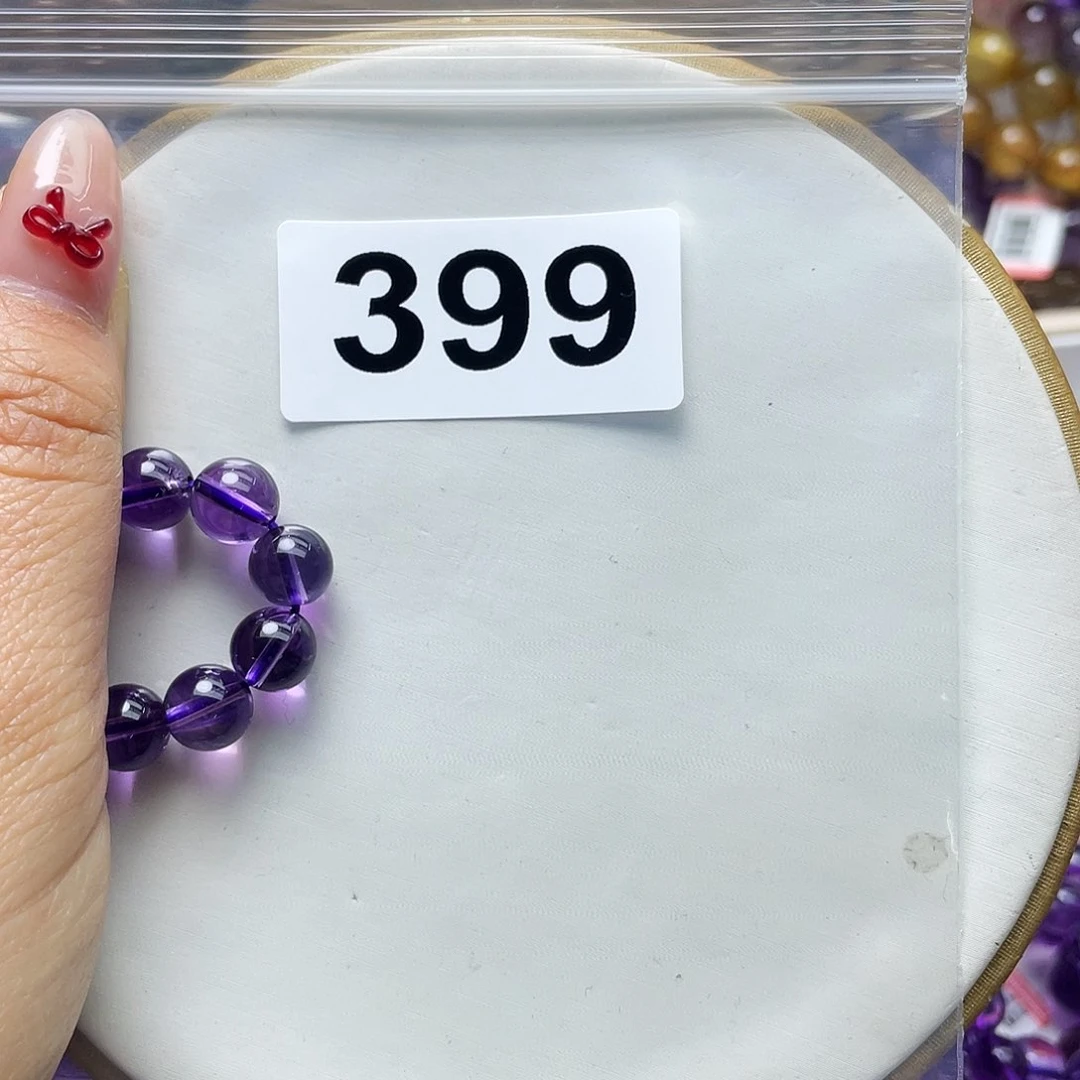 水晶手串399。未镶嵌微****