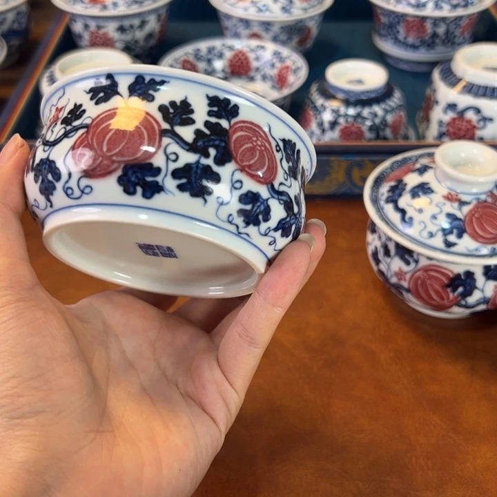 摆件景德镇茶器百宝箱