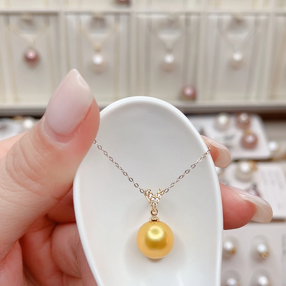 吊坠(赠链)合金淡水珍珠