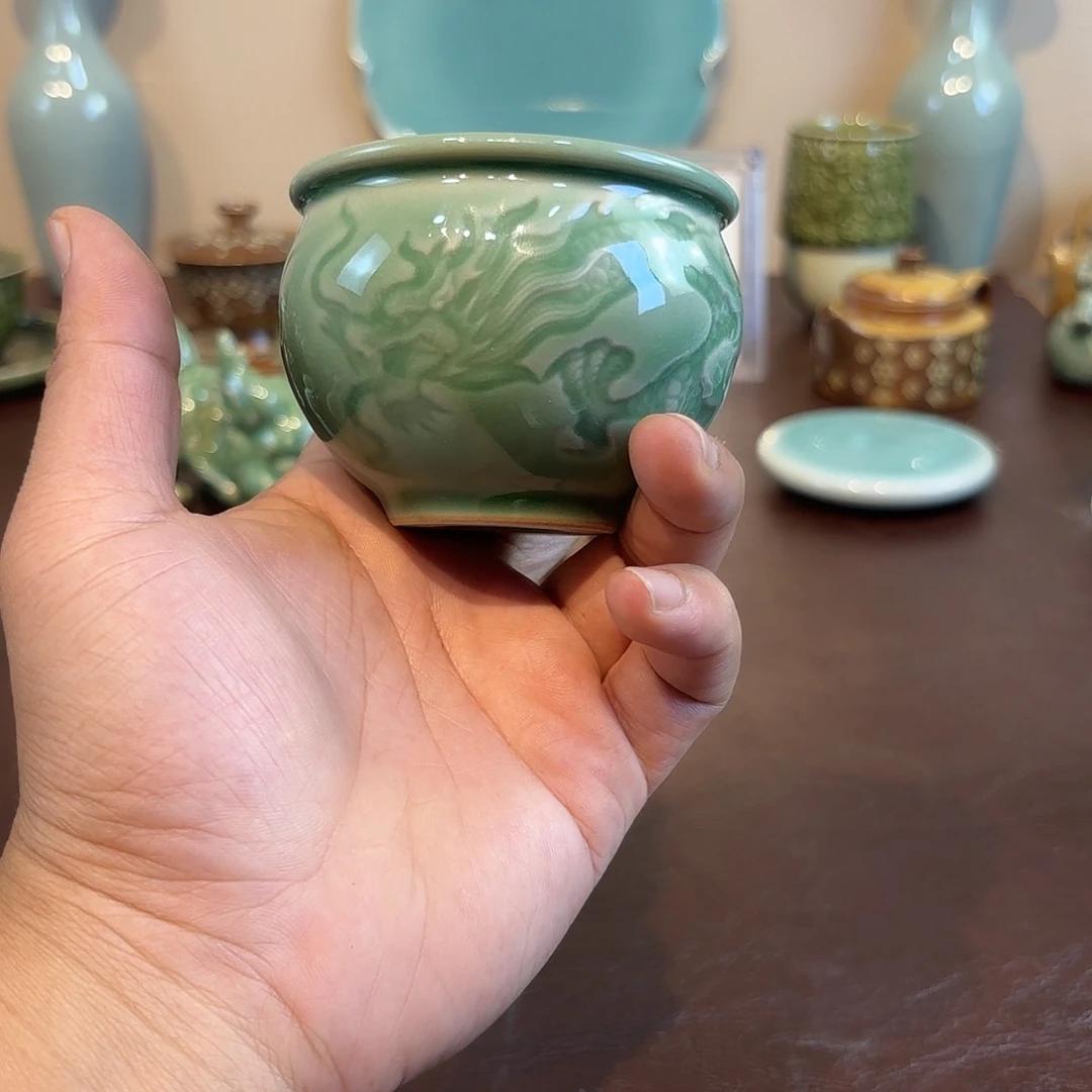 瓷片龙泉青瓷福利青瓷