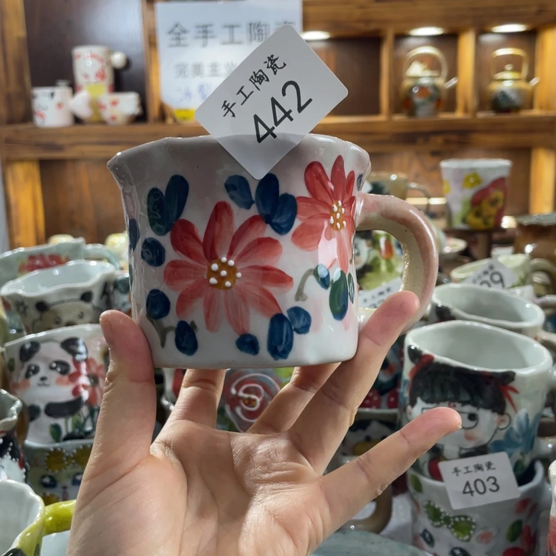 景德镇手工陶瓷咖啡杯442