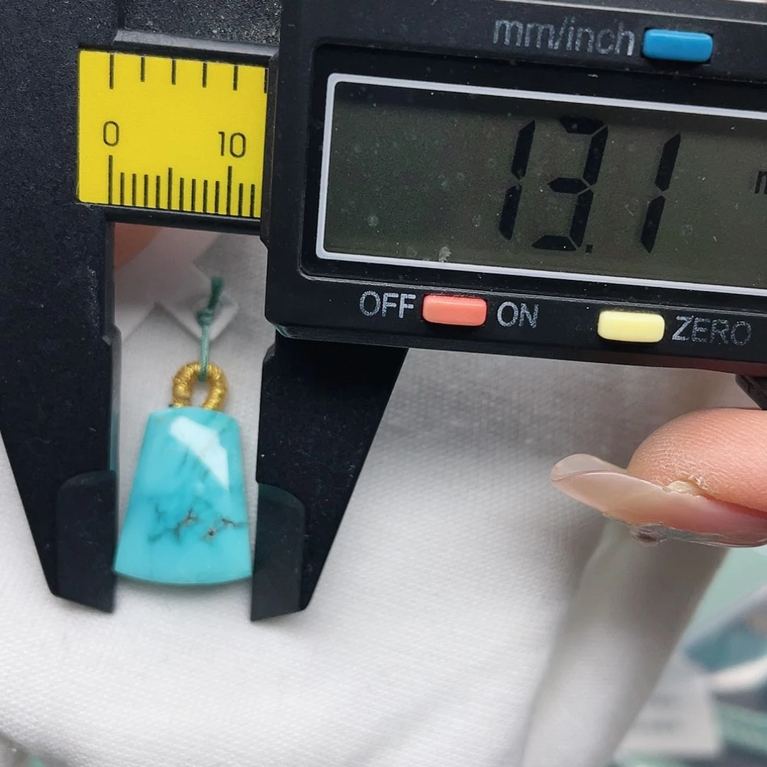 绿松石珠宝奇石银S925镶嵌