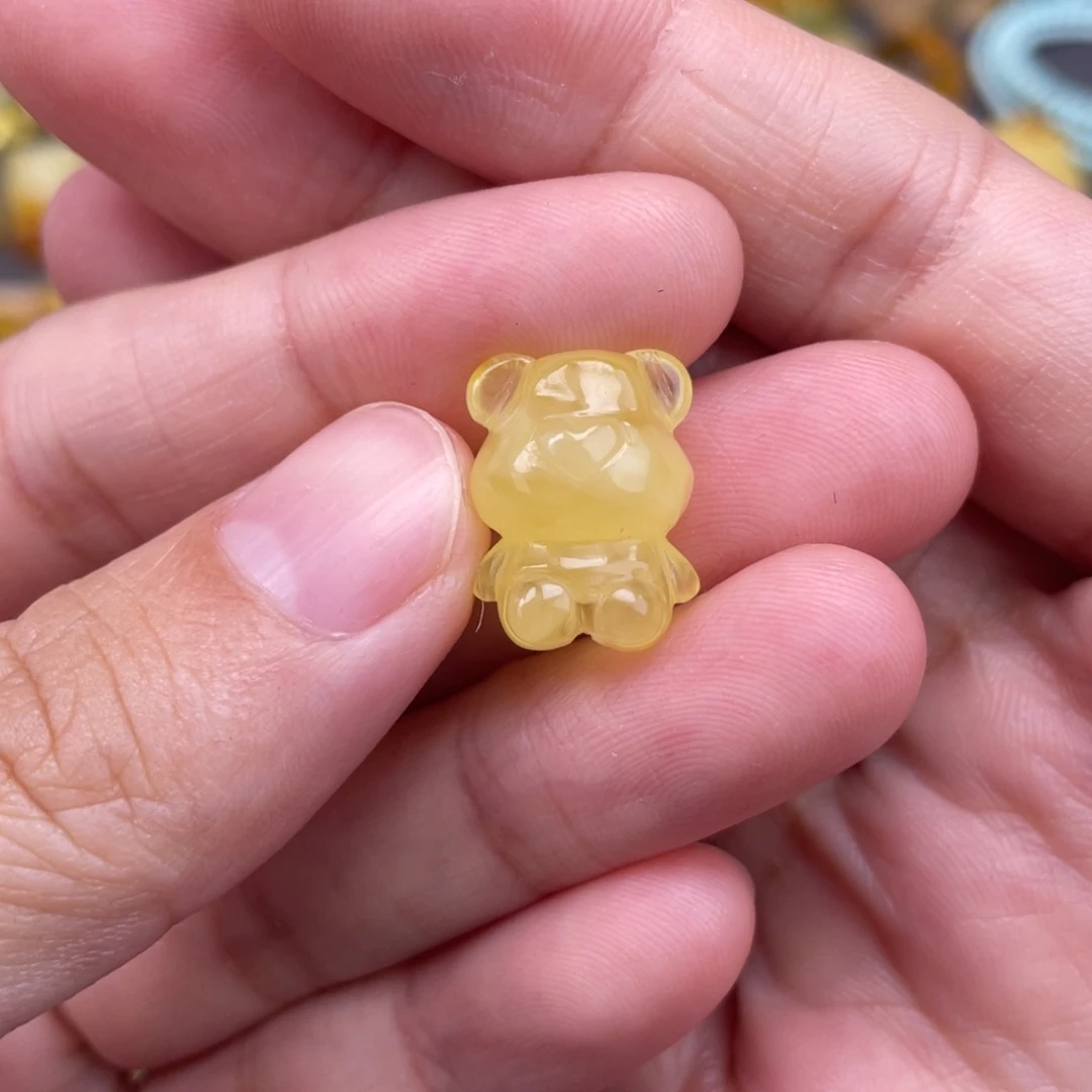 裸石琥珀未镶嵌蜜蜡