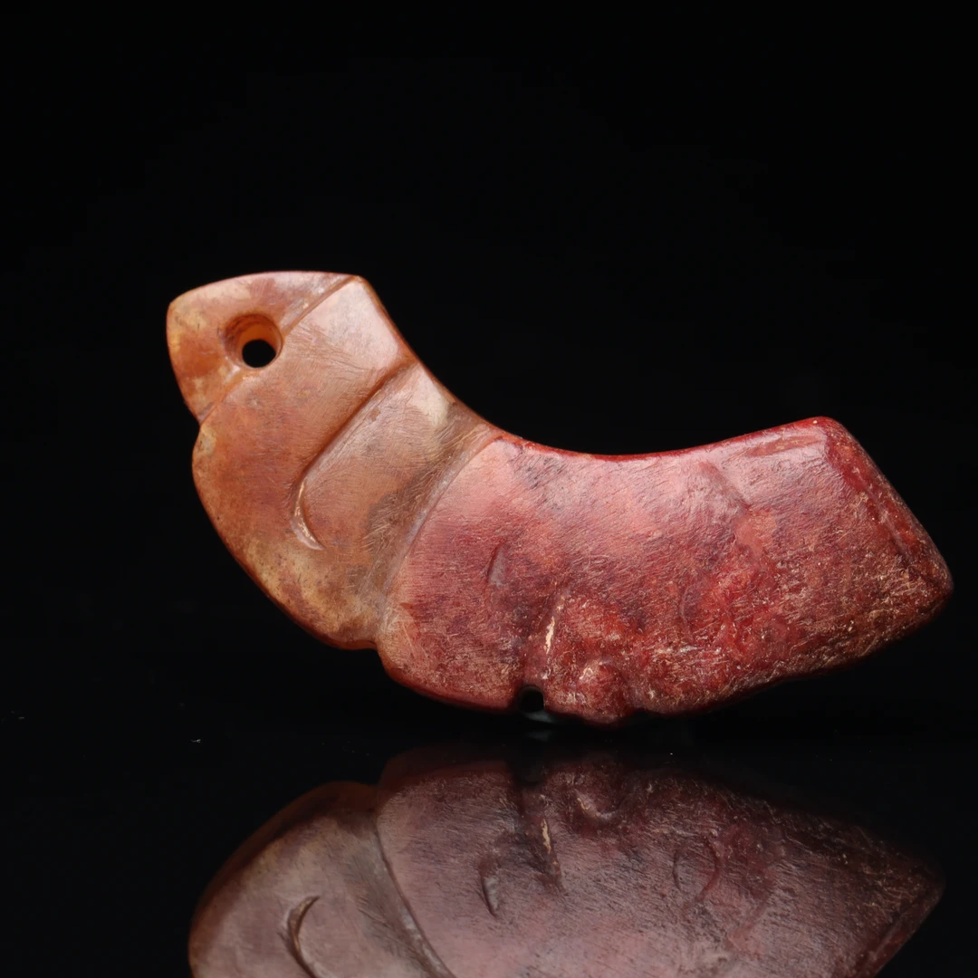 明代和田玉衣饰花件-NX