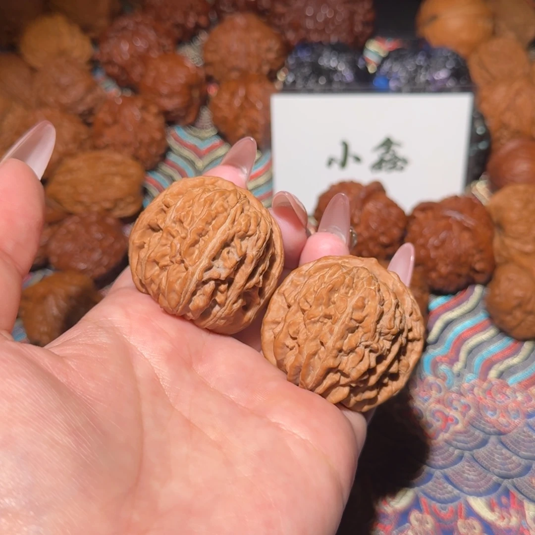 把件文玩核桃2267号41蓟县四座楼文玩核桃