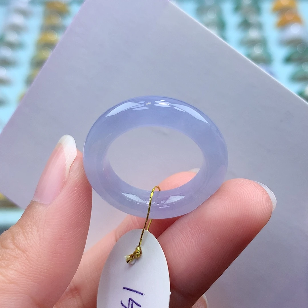 未镶嵌戒指翡翠15圈