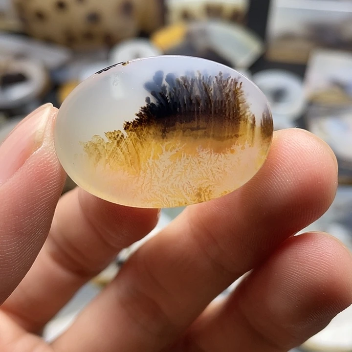 玛瑙/玉髓未镶嵌颈饰