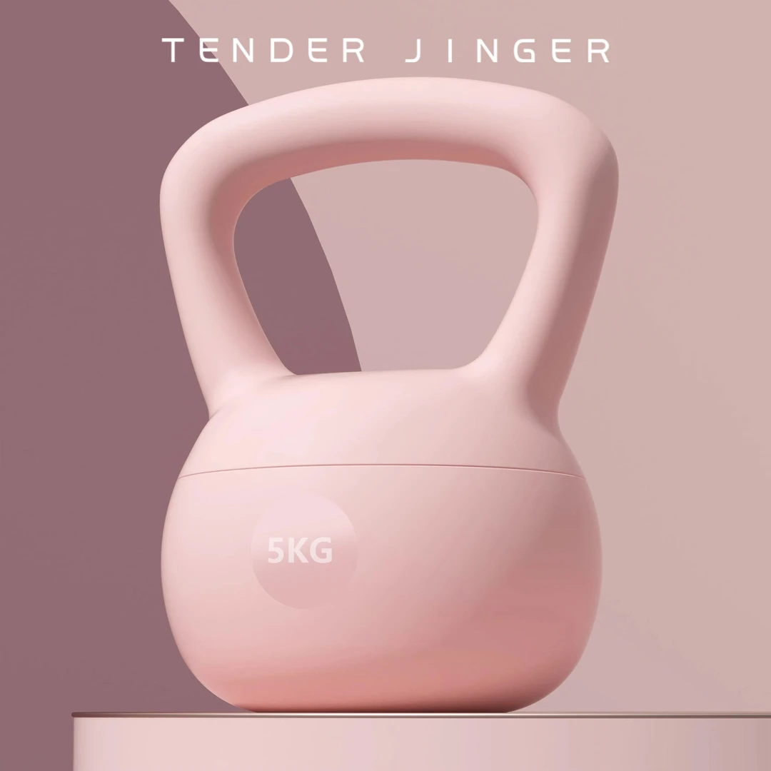 软壶铃家用女士训练5kg壶玲哑铃翘臀力量训练沙壶 铃健身