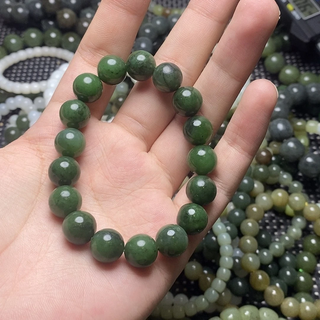 和田玉未镶嵌手串04