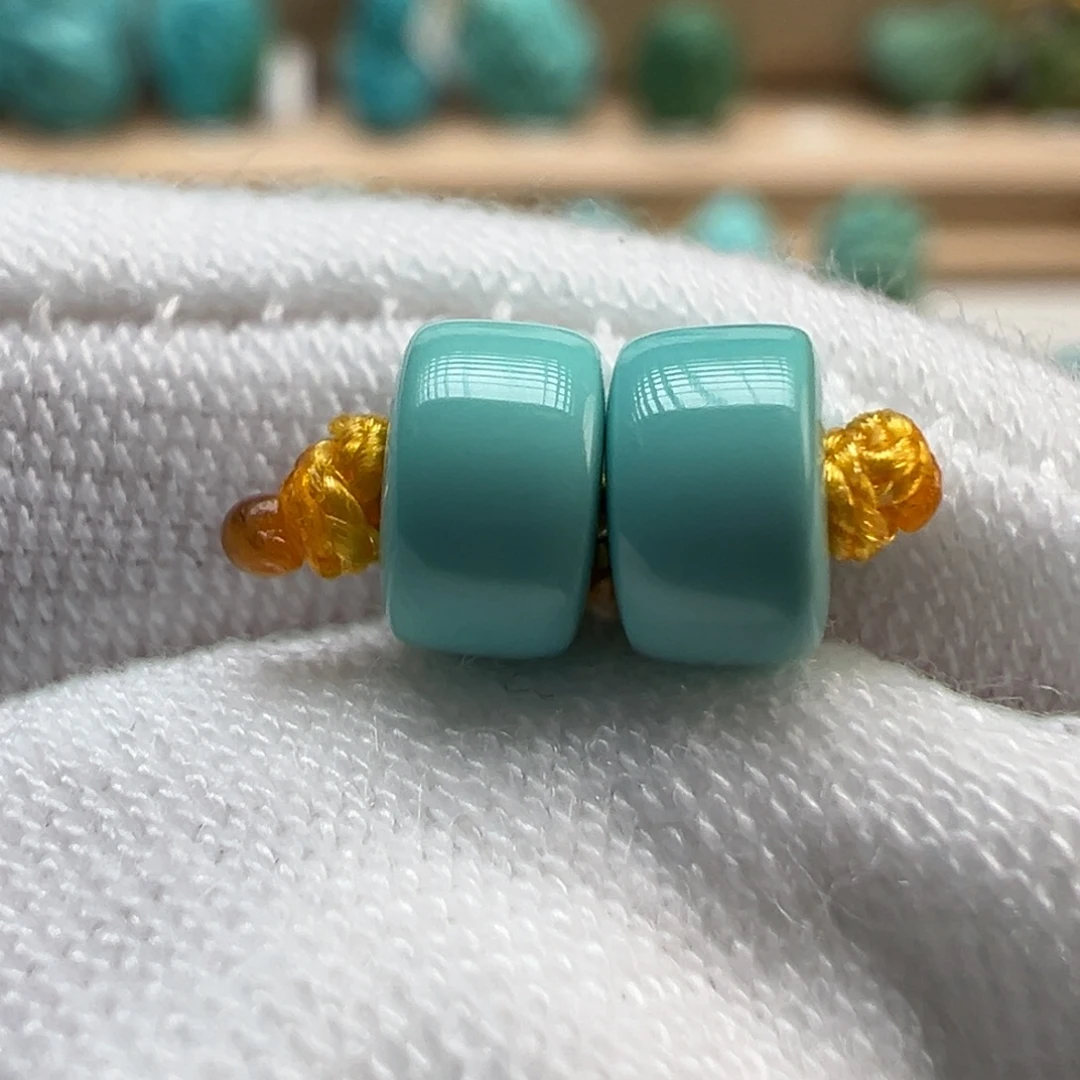 绿松石未镶嵌配饰5.7×3.4