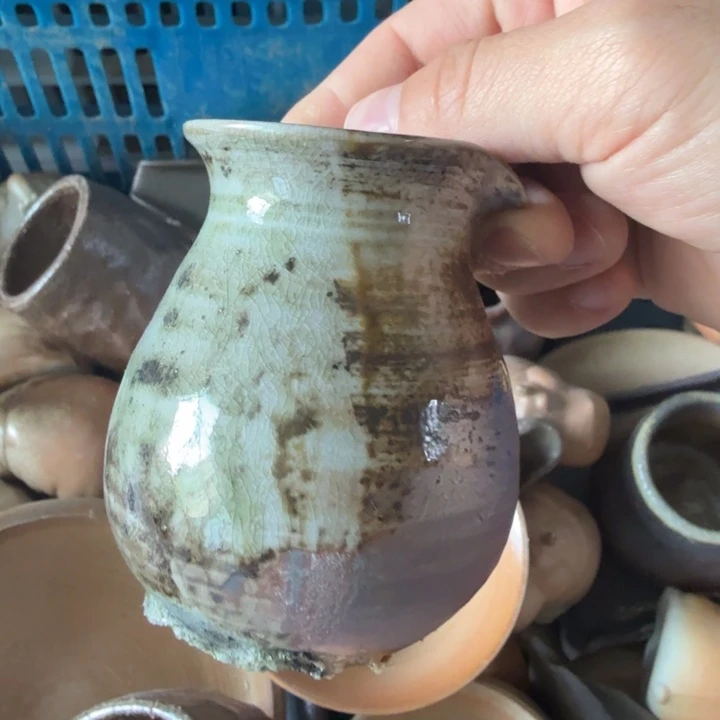 陶盘柴烧福利心哦多多