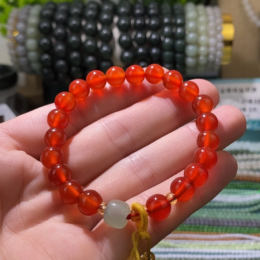 玛瑙/玉髓未镶嵌手链