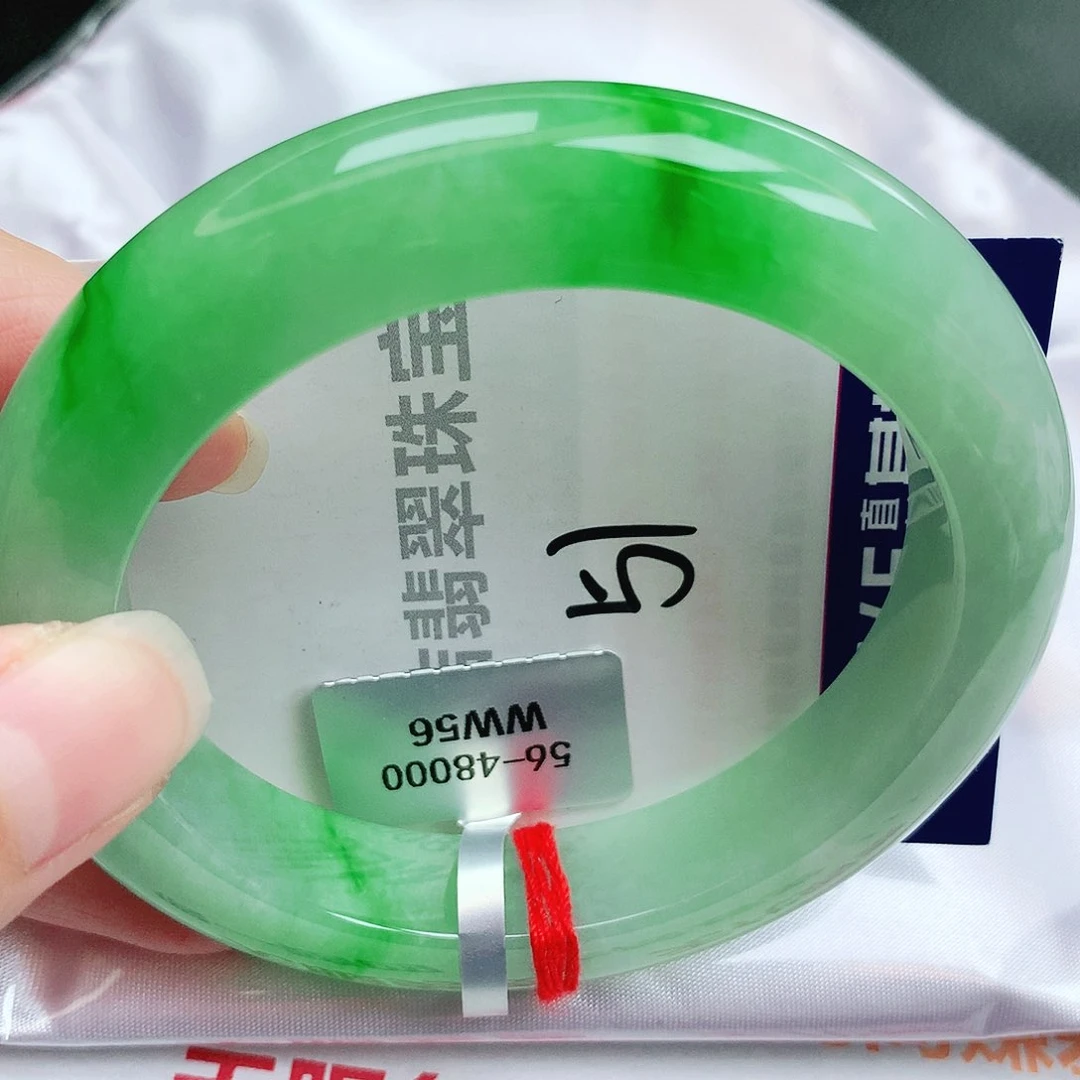 未镶嵌手镯翡翠缅甸天然A货翡翠手镯