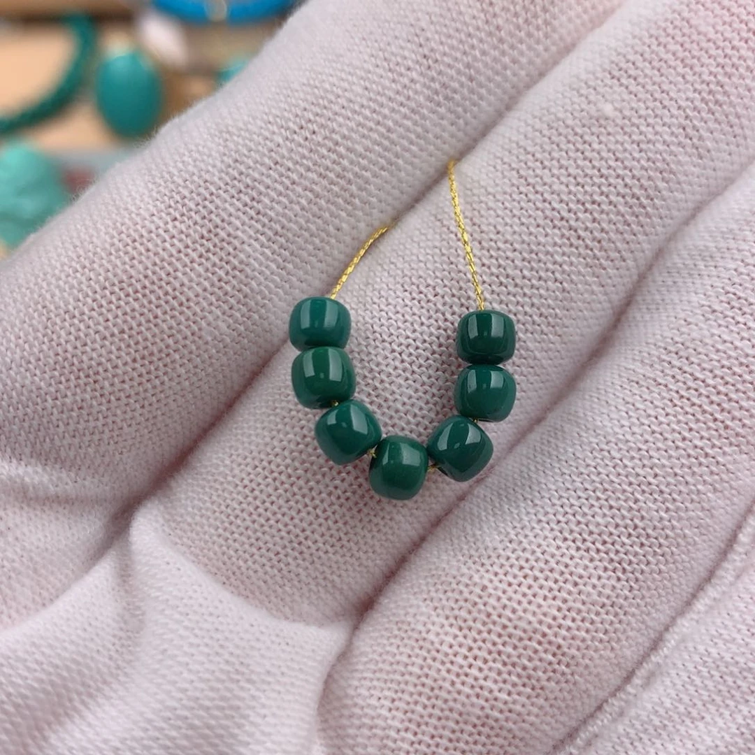 绿松石未镶嵌配饰4.1mm