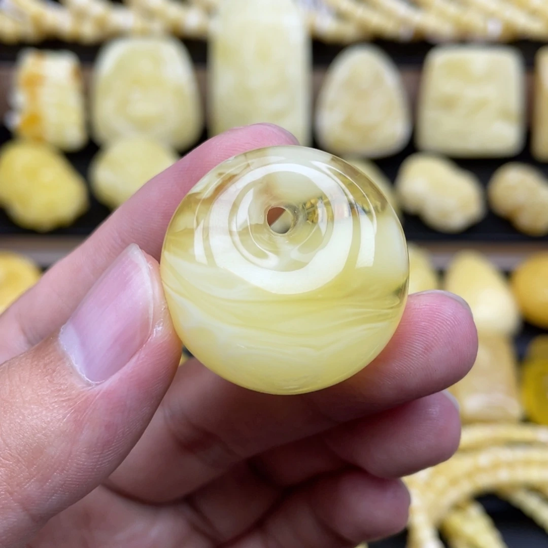 裸石琥珀未镶嵌琥珀蜜蜡