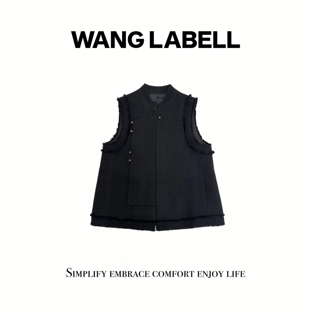 【王斌家】 |  “羽墨黑”中式马甲