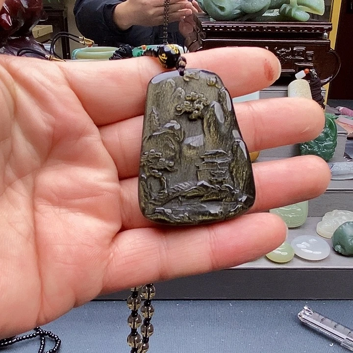 颈饰未镶嵌和田玉